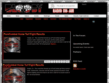 Tablet Screenshot of bloodymayhem.com